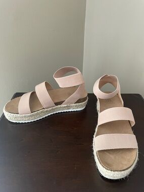 Espadrille Platform Sandals with straps